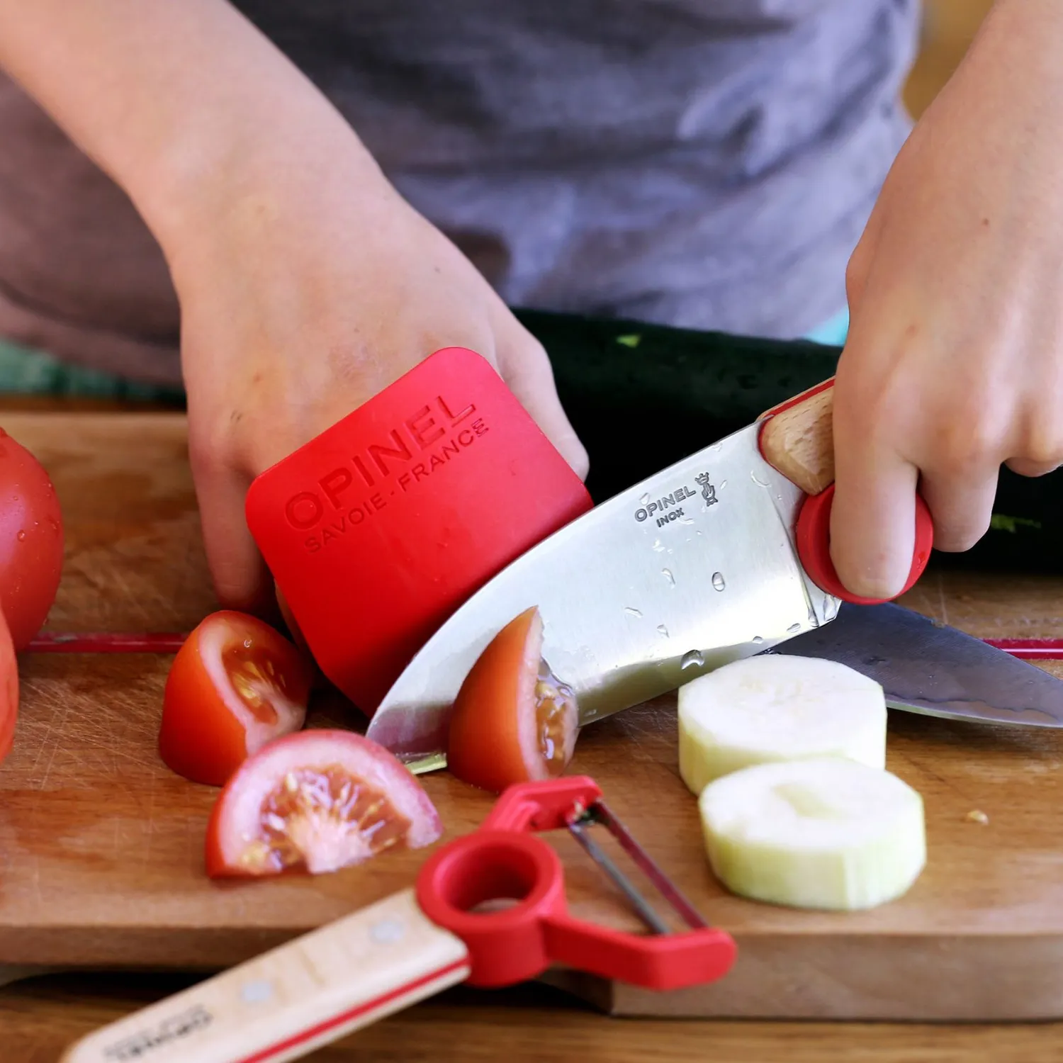 Opinel Le Petite Chef 3-Piece Starter Knife Set