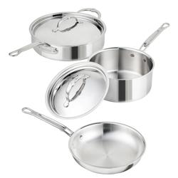 Hestan ProBond Luxe Stainless Steel 5-Piece Cookware Set