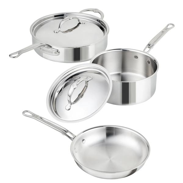 Hestan ProBond Luxe Stainless Steel 5-Piece Cookware Set