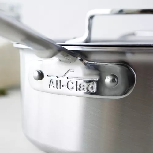 All-Clad D5 Brushed Stainless Steel Saucepans