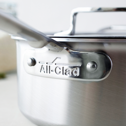 All-Clad d5 Brushed Stainless Steel Saucepans