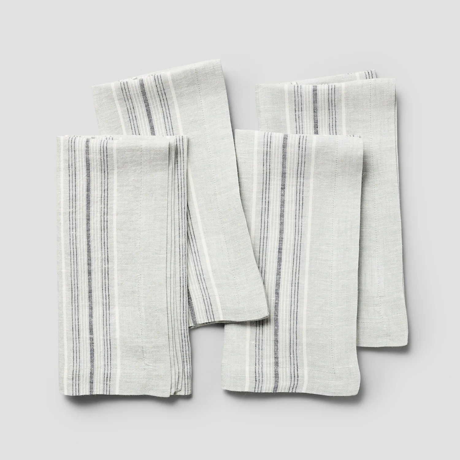 Sur La Table Linen Striped Napkins, Set of 4