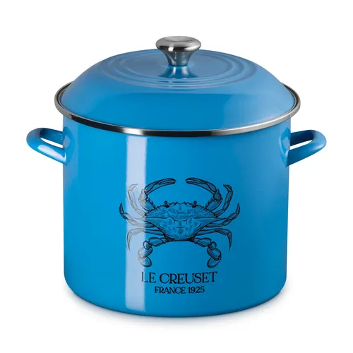 Le Creuset Enemeled Steel Crab Stockpot, 16 oz.