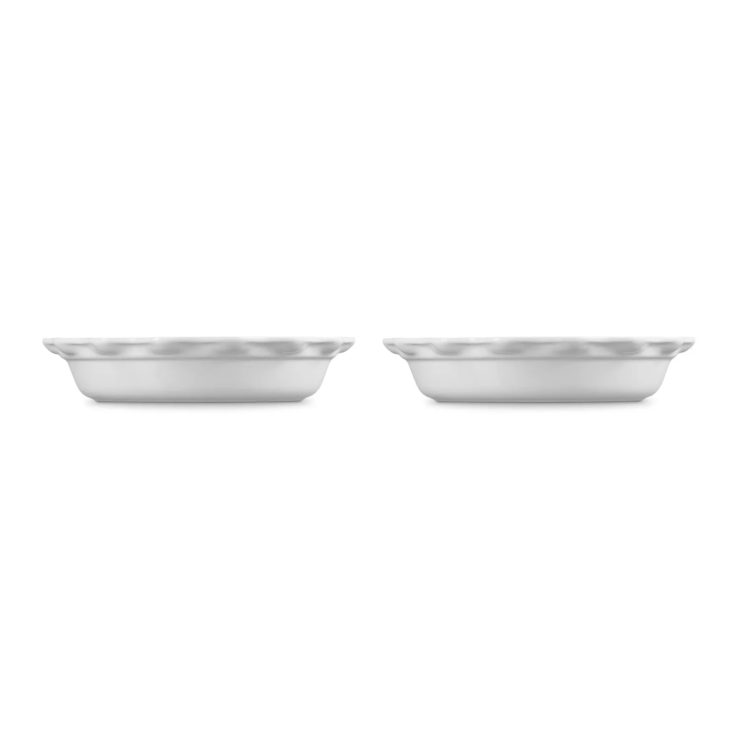 Le Creuset Heritage 2-Piece Fluted Pie Dish Set, 9"