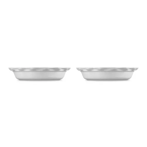 Le Creuset Heritage 2-Piece Fluted Pie Dish Set, 9"