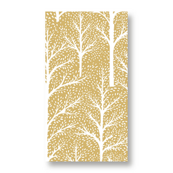 Caspari Winter Trees Guest Napkins, Set of 15