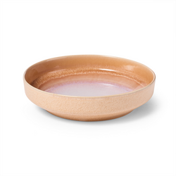 Sur La Table Reactive Glaze Pasta Bowl The wide, flat base and shallow sides make these perfect not only for pasta but also for salads and other bowl foods