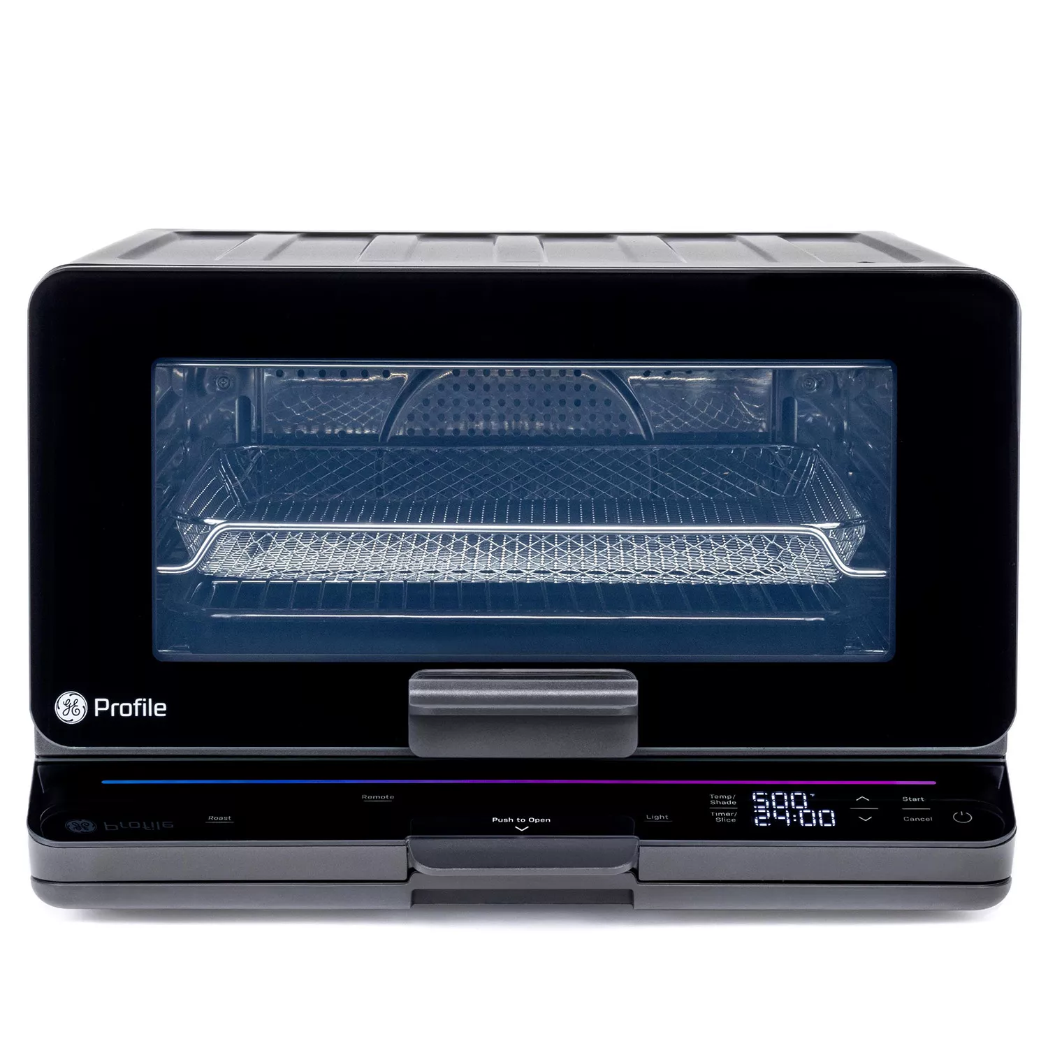 GE Stainless Steel Digital Air Fry 8-in-1 Toaster Oven