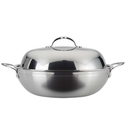 Hestan ProBond Stainless Steel Wok, 14" The heat conduction is amazing