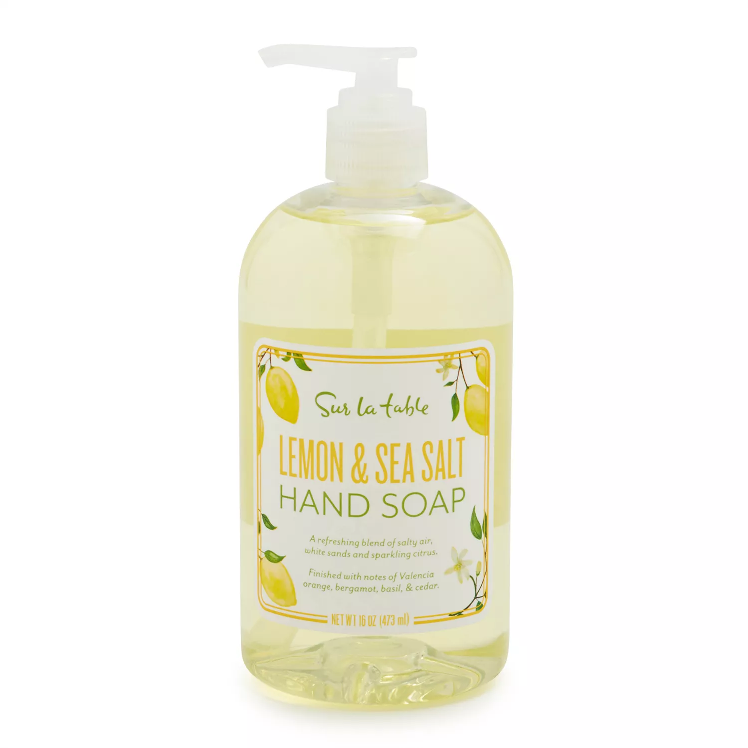 Sur La Table Lemon &#38; Sea Salt Hand Soap, 16 oz.