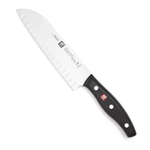 Zwilling J.A. Henckels Twin Signature Hollow-Edge Santoku, 7"