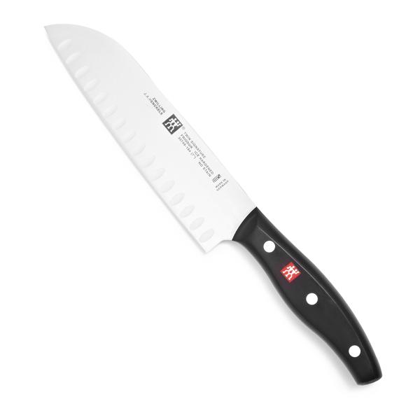 Zwilling J.A. Henckels Twin Signature Hollow-Edge Santoku, 7"
