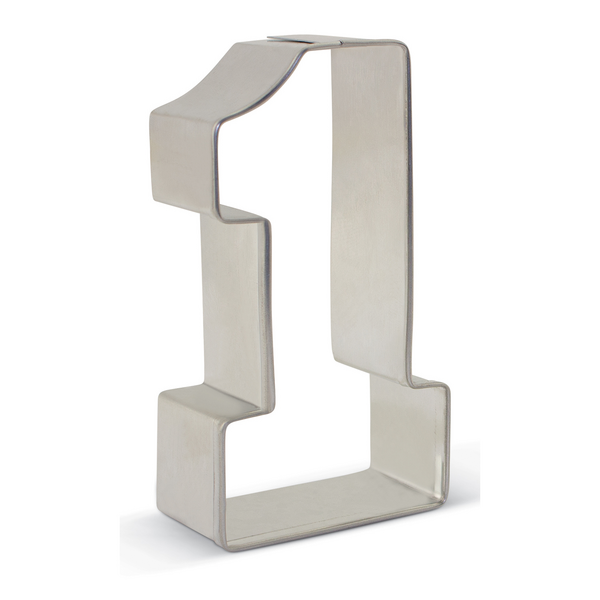 Number 1 Cookie Cutter, 3.25&#34;