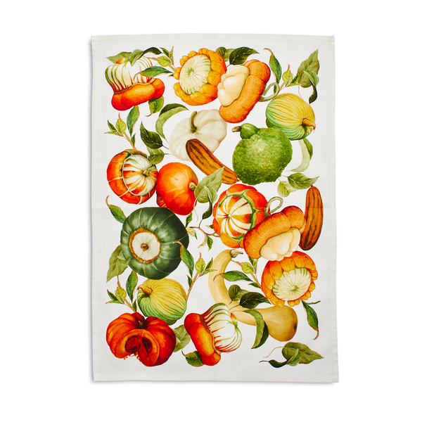 Harvest Vegetables Kitchen Towel, 28&#34; x 20&#34;
