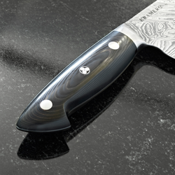 Bob Kramer 5&#34; Stainless Damascus Utility Knife by Zwilling J.A. Henckels