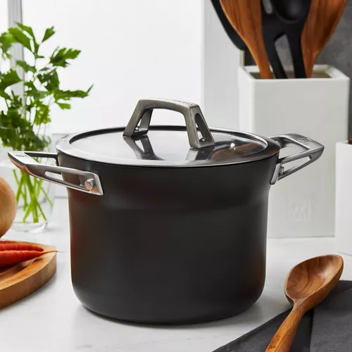 Zwilling Motion Hard-Anodized Aluminum Nonstick Soup Pot, 4 qt.