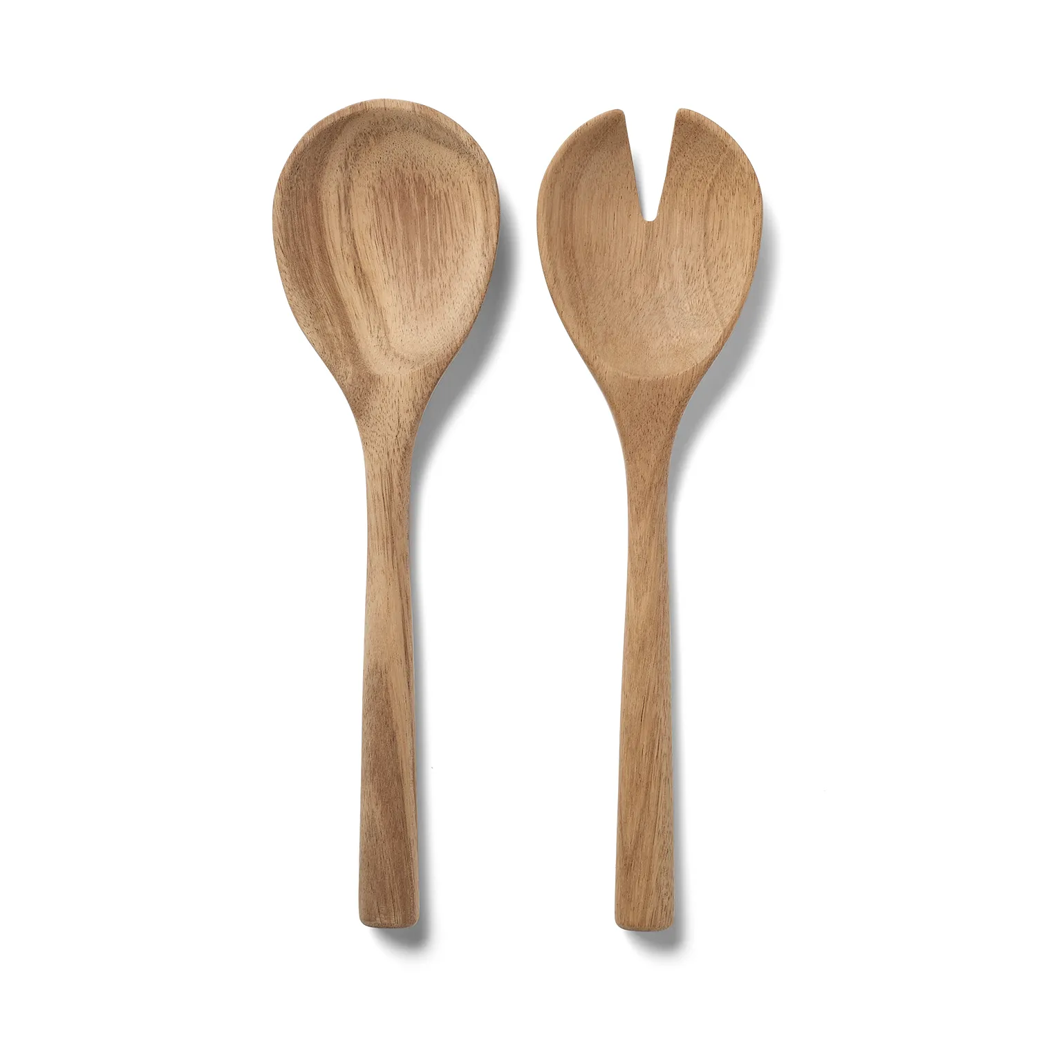 Sur La Table 2-Piece Light Acacia Wood Servers