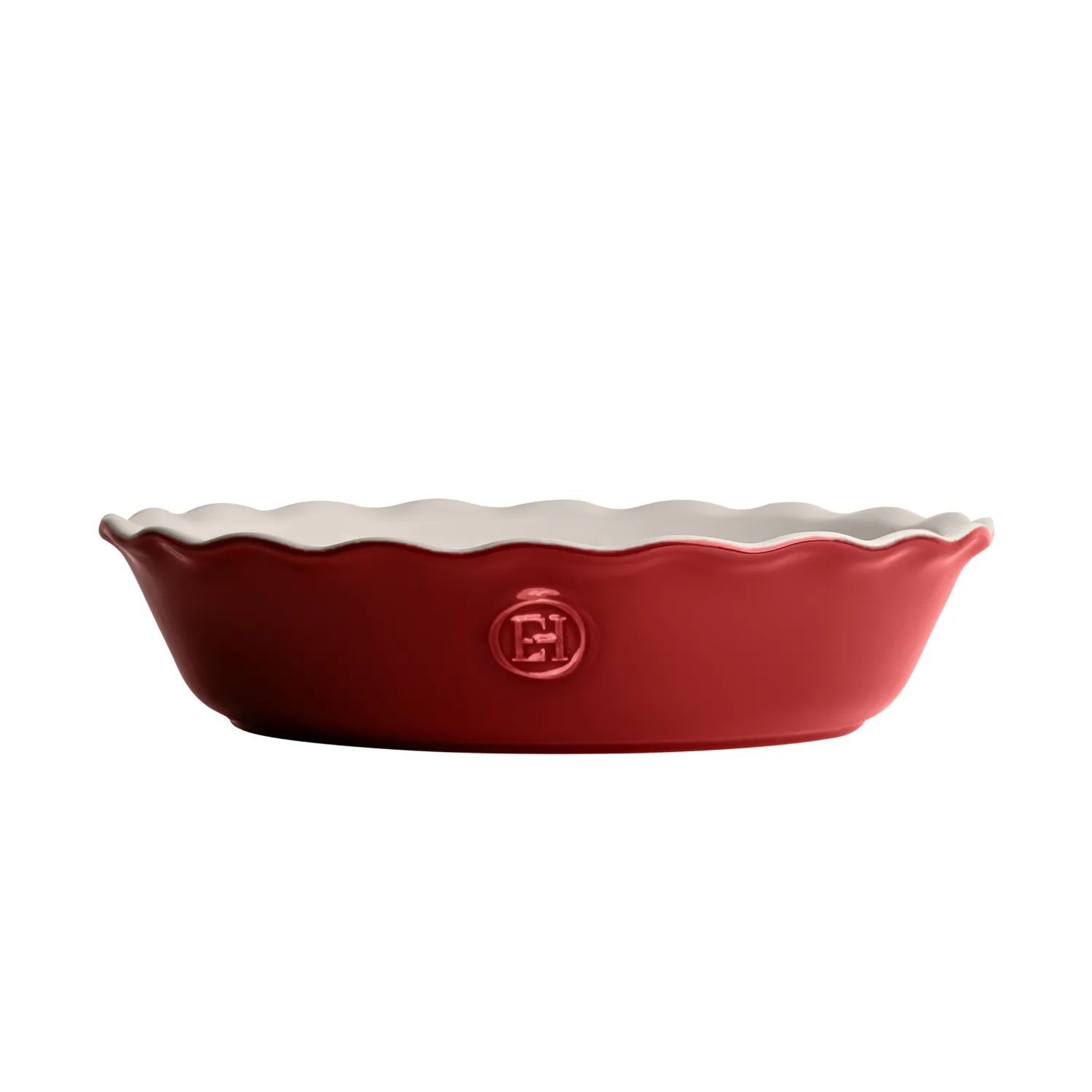 Emile Henry Modern Classics Ribbed Pie Dish, 9"