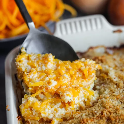 Butternut Squash Mac N Cheese