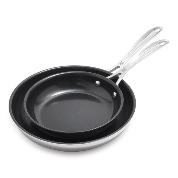 Zwilling Clad X3 Skillets, Set of 2