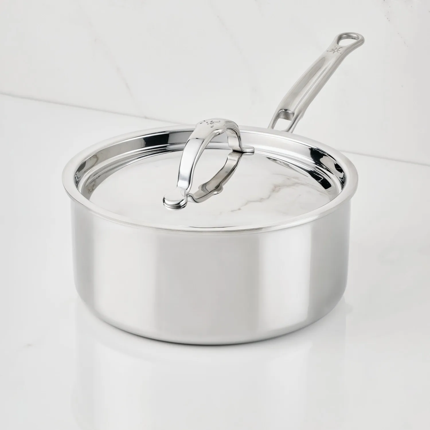 Hestan ProBond Luxe Stainless Steel Saucepan with Lid