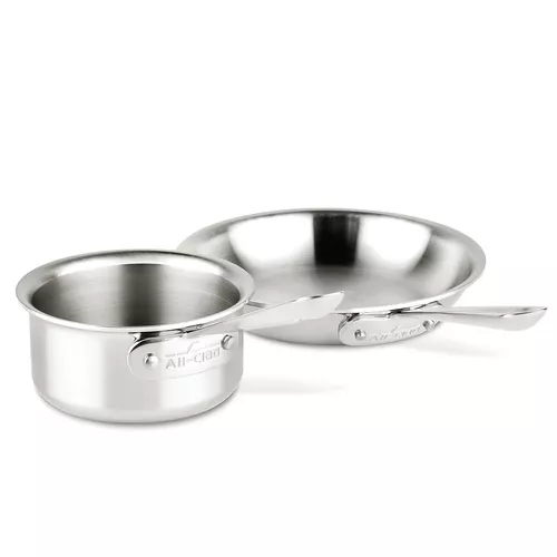 All-Clad D3 Stainless Steel 2-Piece Starter Set
