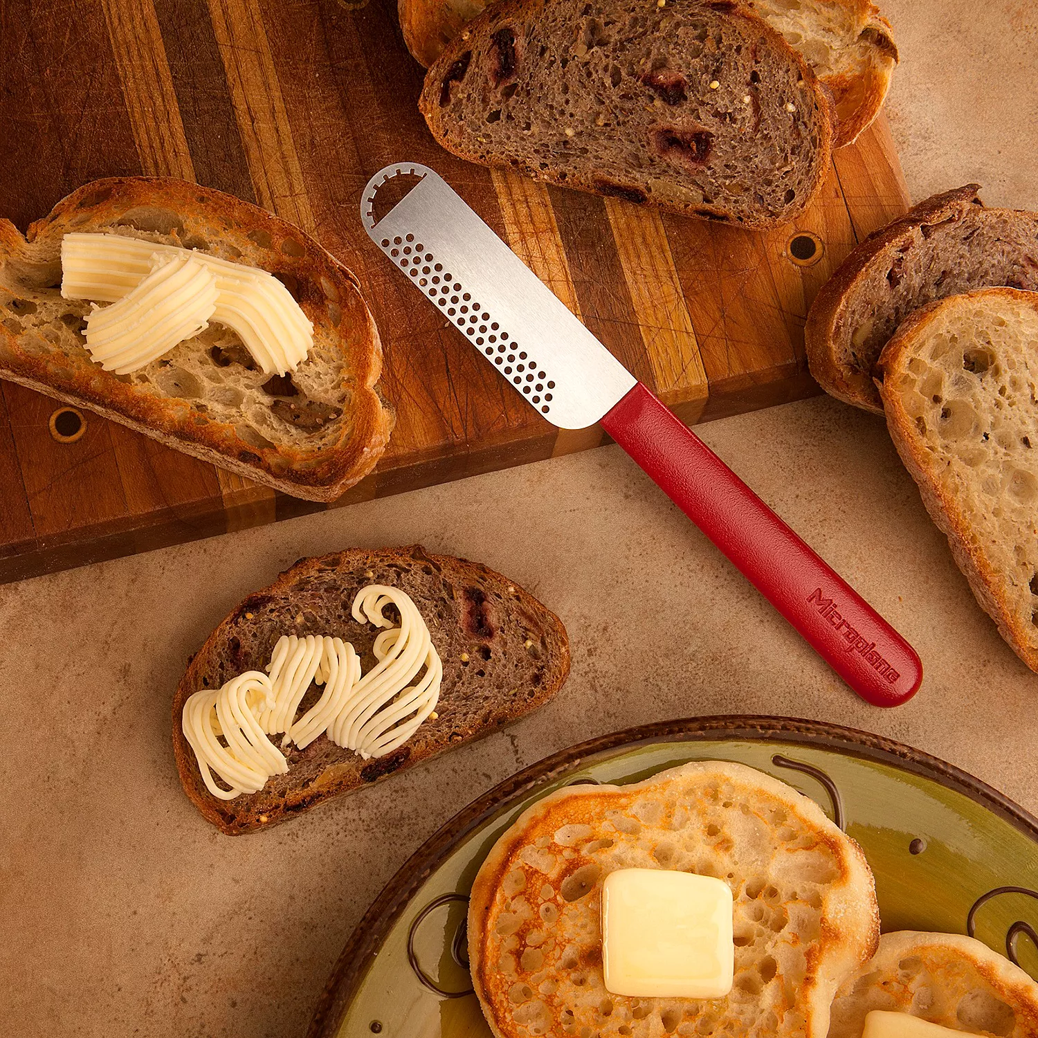 Slice Soft Foods Easily & Precisely with the Microplane Mini Mandoline