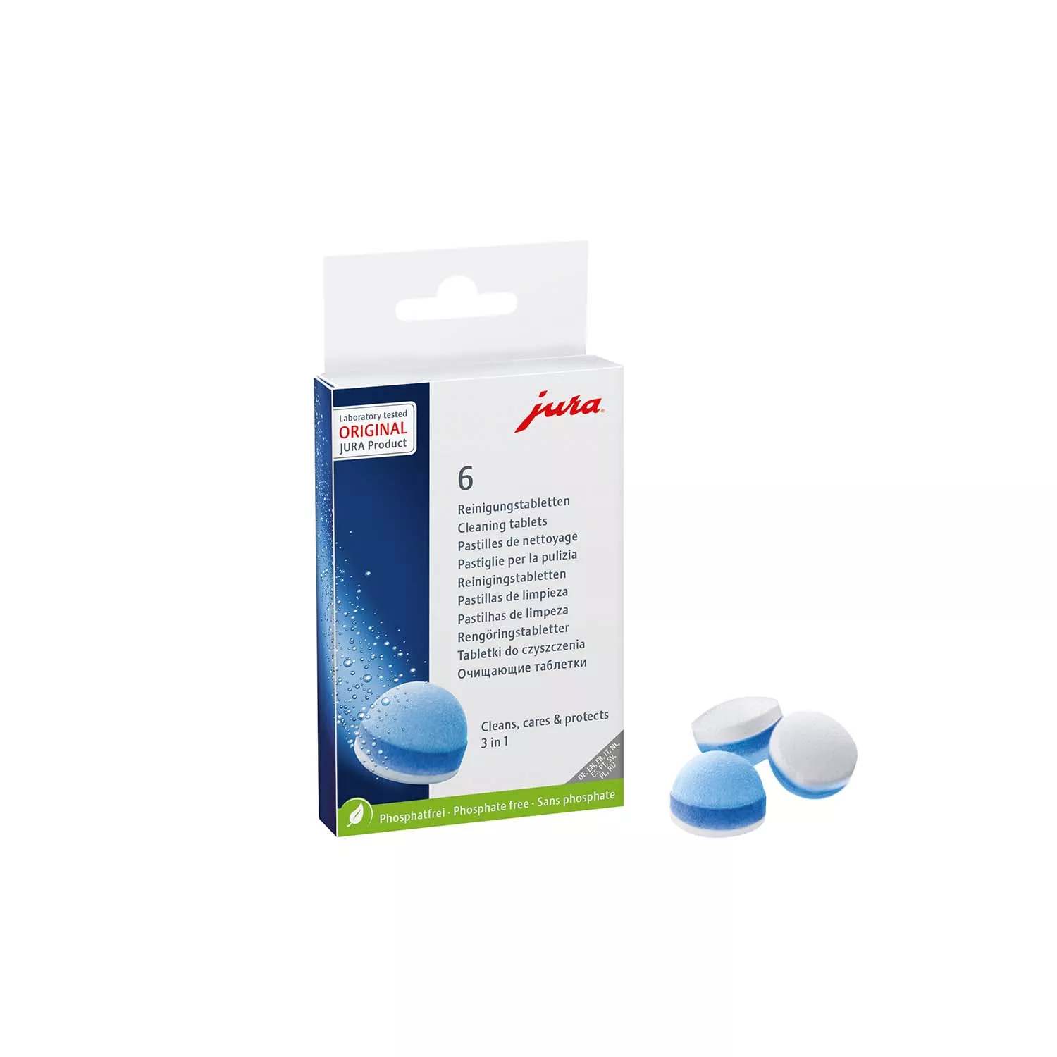 JURA 3-Phase Cleaning Tablets