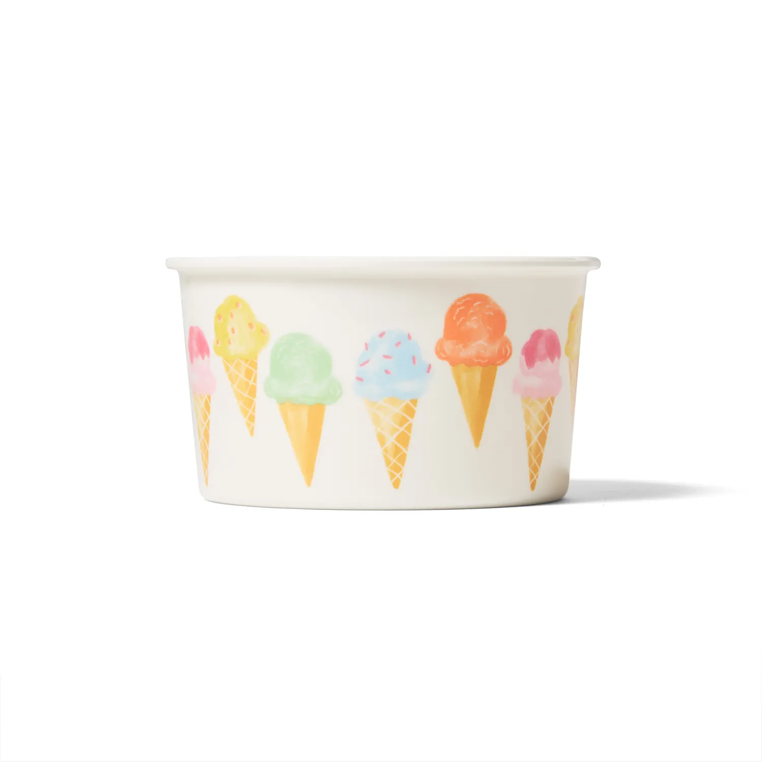 Sur La Table Melamine Ice Cream Bowls, Set of 4