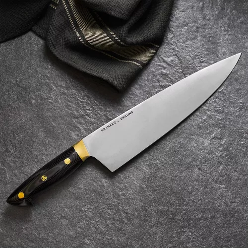 Bob Kramer 10&#34; Carbon Steel Chef&#8217;s Knife by Zwilling J.A. Henckels