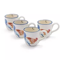 Sur La Table Jacques P&#233;pin Collection Chicken Mugs, Set of 4