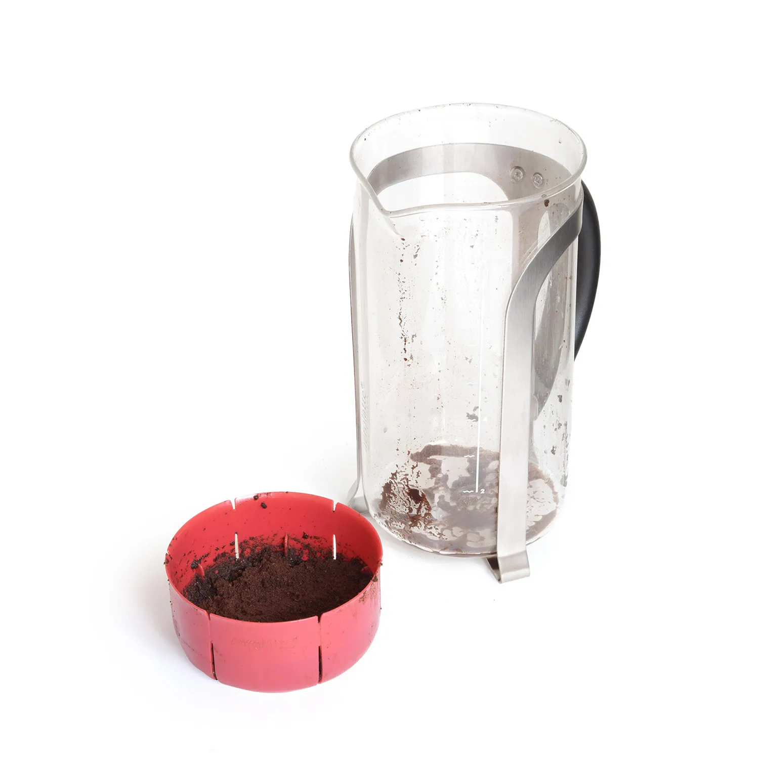 Aerolatte French Press Grounds Catcher