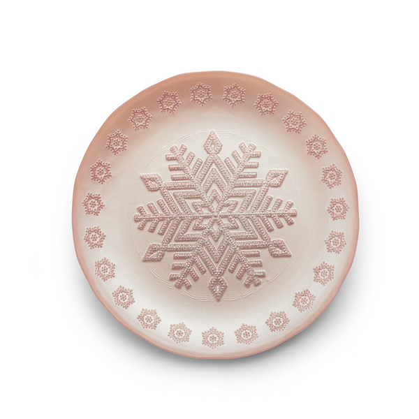 Snowflake Salad Plate 