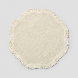 Sur La Table Scalloped Jute Placemat