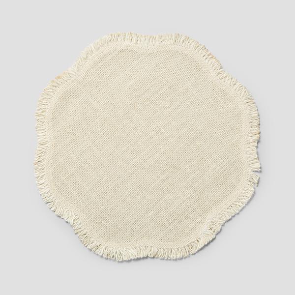 Sur La Table Scalloped Jute Placemat