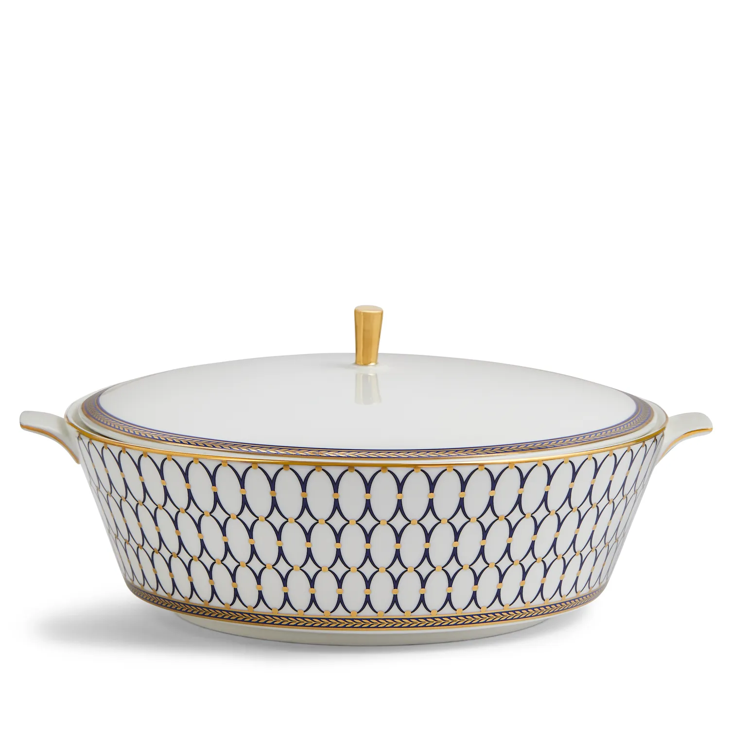 Waterford Renaissance Gold Covered Dish