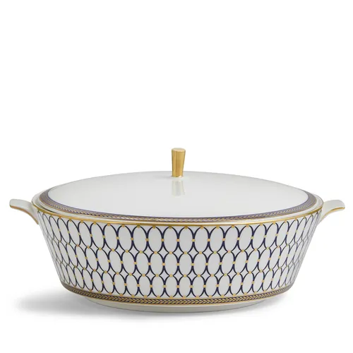 Waterford Renaissance Gold Covered Dish