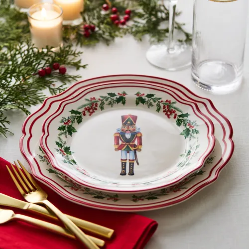 Sur La Table Nutcracker 12-Piece Dinnerware Set 