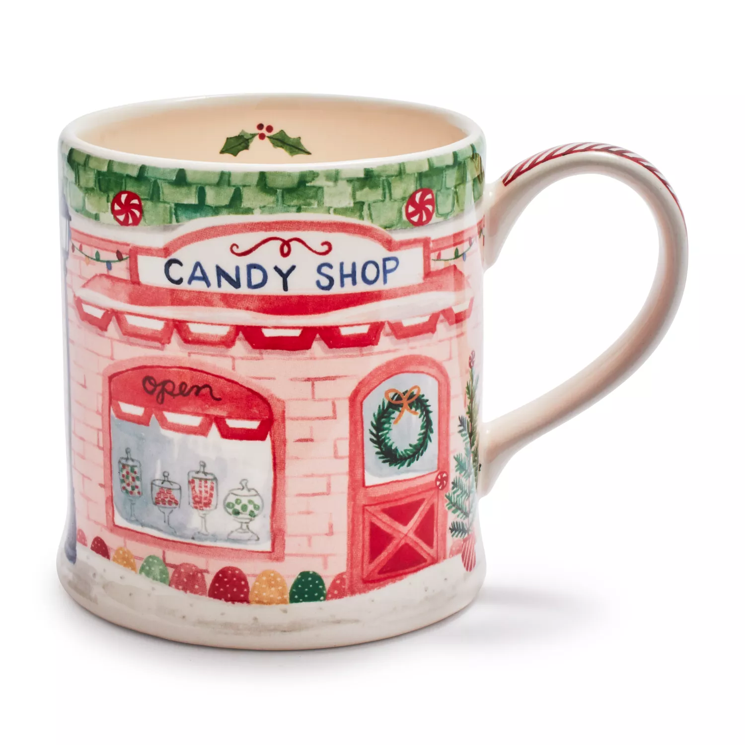 Sur La Table Holiday Candy Shop Mug