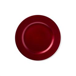 Sur La Table Red Chargers, Set of 4