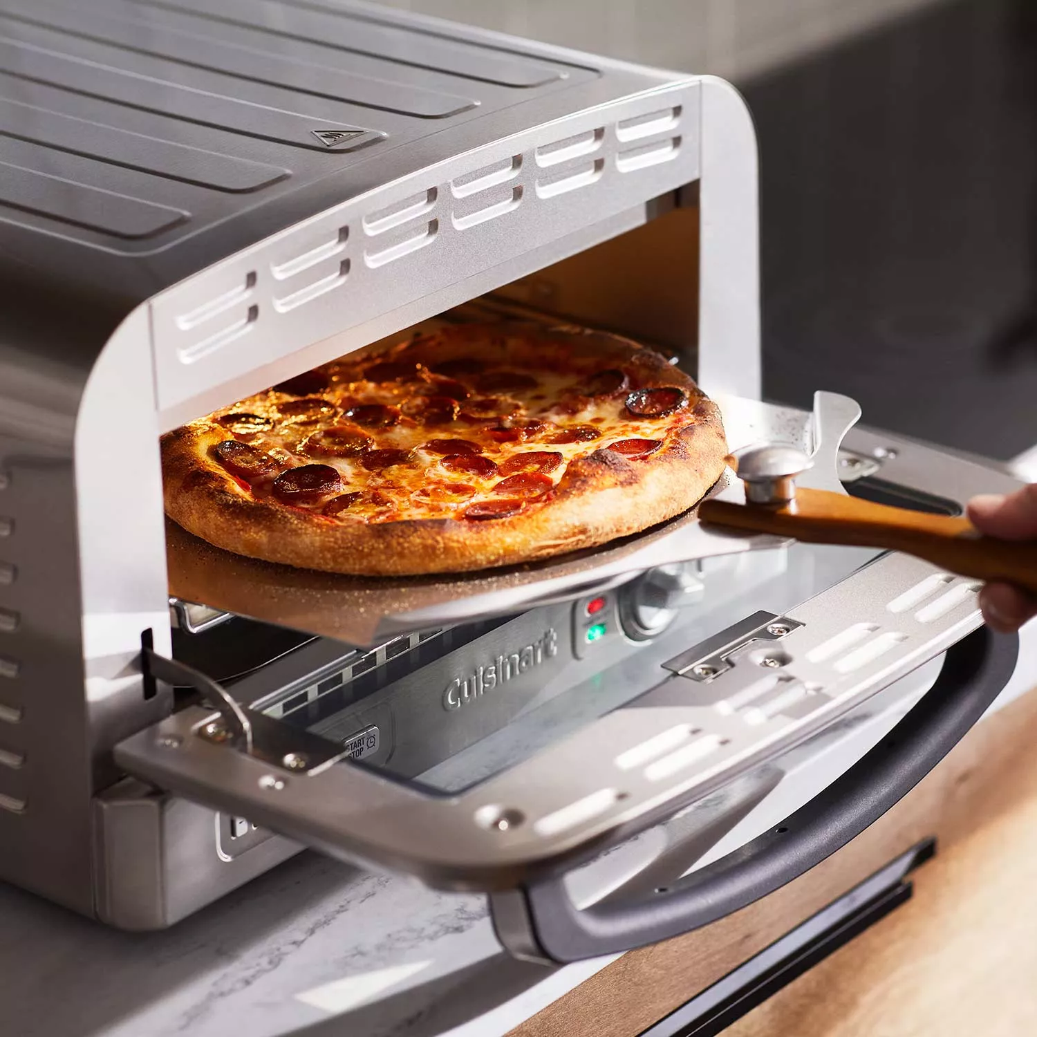 Pizza Oven & Frozen Snack Baker, Stainless Steel - Professional Series