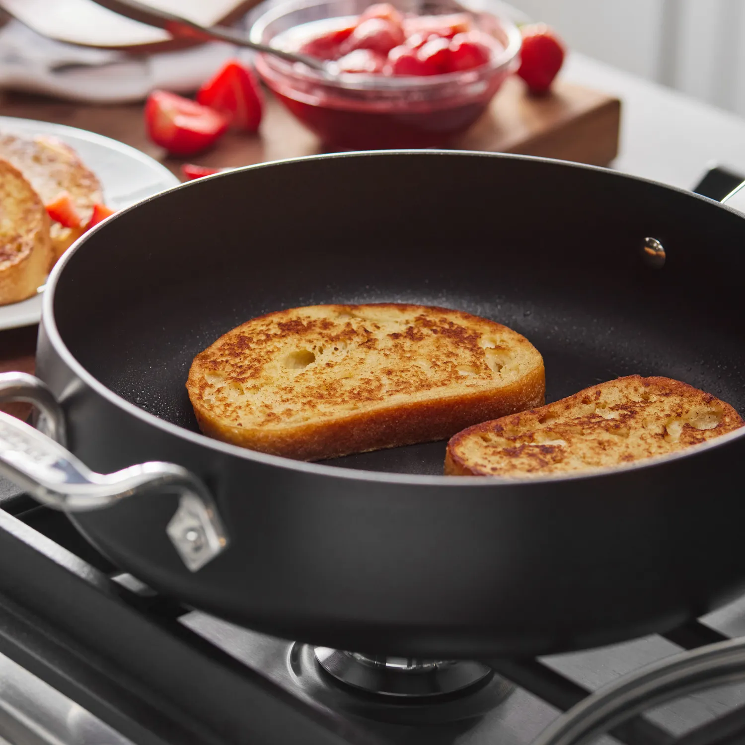 All-Clad HA1 Expert Nonstick Sauté Pan, 4 qt.