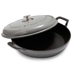 Staub 3.5-qt. Braiser, Nickel Knob
