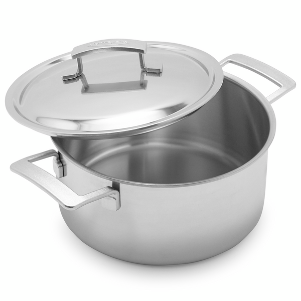 Demeyere Industry5 Dutch Oven with Thermo Lids, 5.5 qt.
