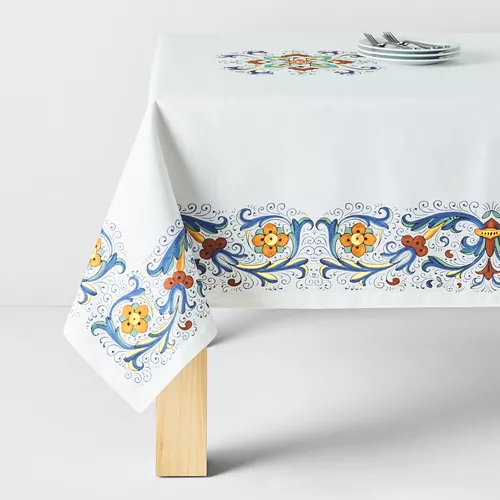Sur La Table Deruta-Style Tablecloth