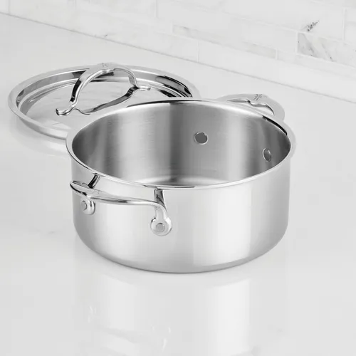 Hestan ProBond Luxe Stainless Steel Soup Pot, 3 qt.