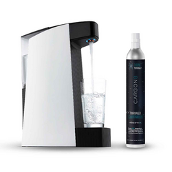 Carbon8 Sparkling Water Maker & Dispenser with CO2 Cylinder  Great appliance? needs bigger water tank