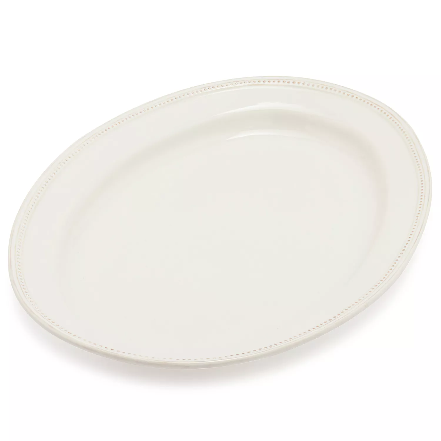 Sur La Table Pearl Stoneware Oval Platter