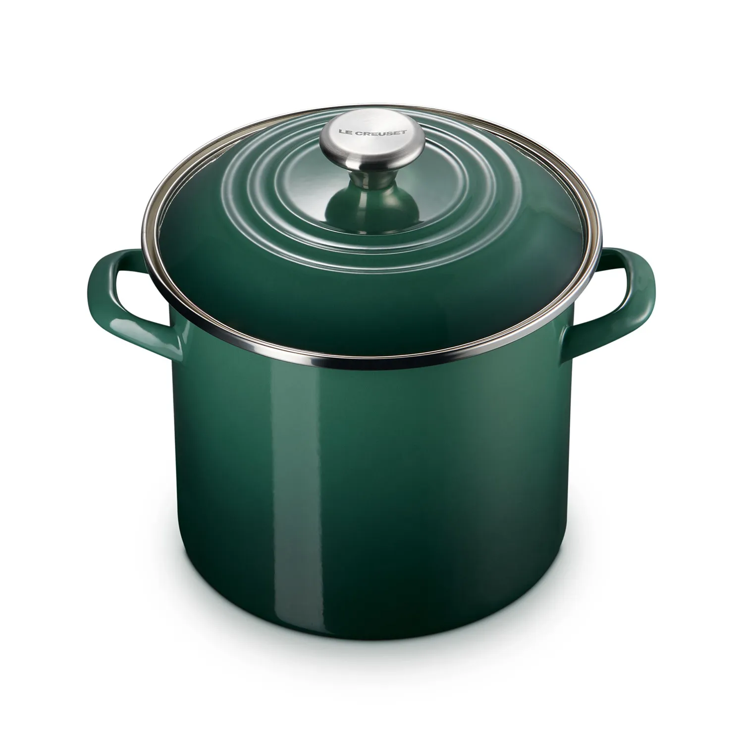 Le Creuset Enameled Steel Stockpot with Stainless Steel Knob, 8 qt.