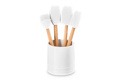 Le Creuset Peche 5-Piece Crock & Tool Set